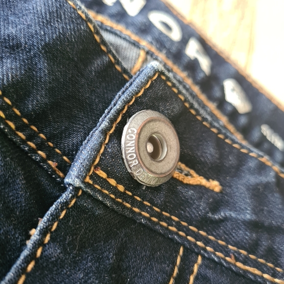 Connor Mens Dark Denim Slim Jeans Size 28R - Picture 6 of 8